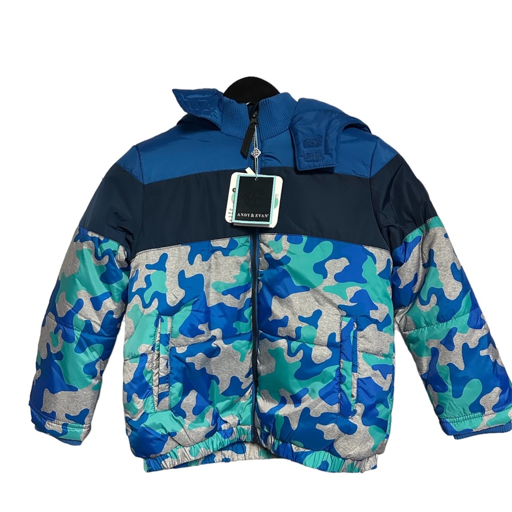 Kids Snow Puffer Jacket Andy&Evan Size 6